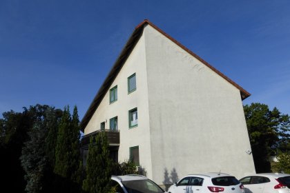 Blick aufs Haus