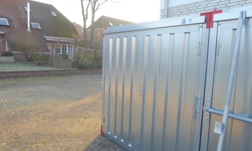Lagerboxen/Blechcontainer zu vermieten